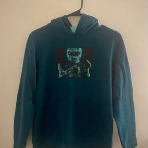 Green/Blue Athletic Sweatshirt